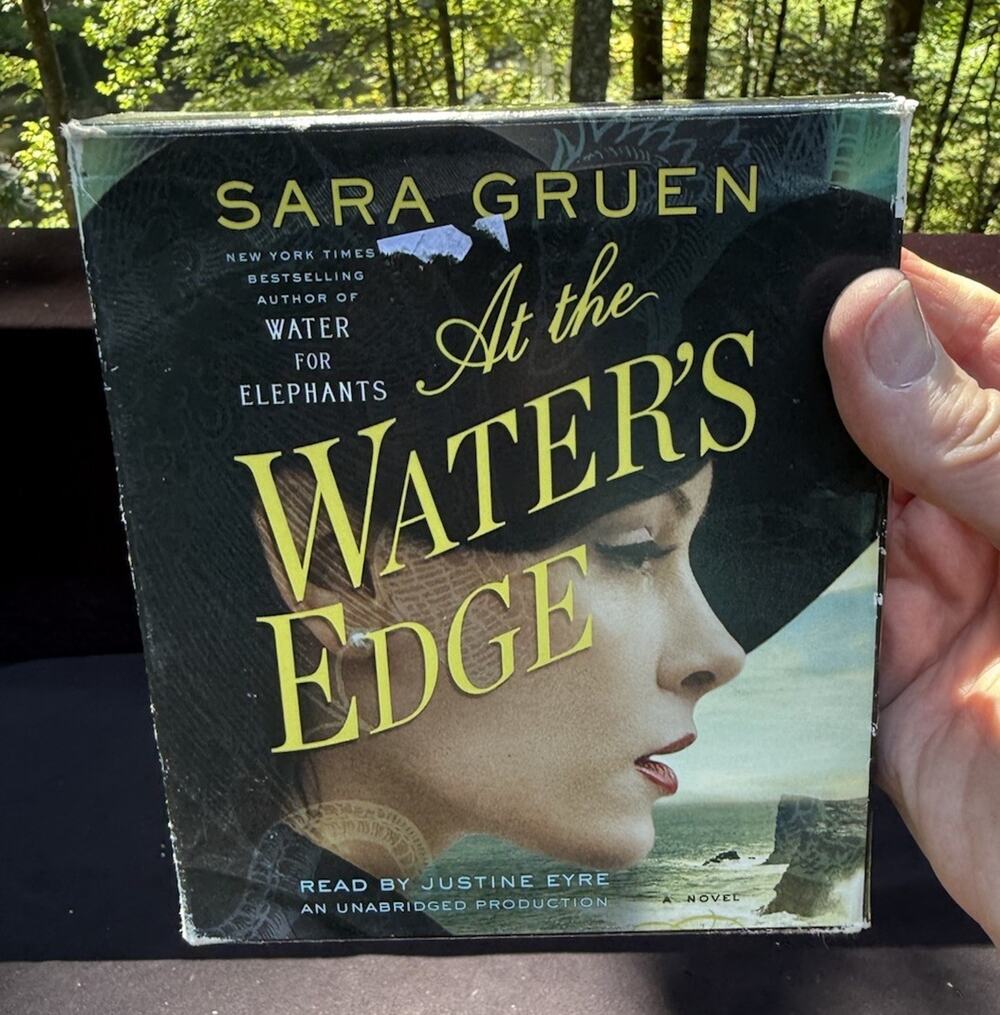 At the Water's Edge by Sara Gruen 8 CD Unabridged Audiobook EUC -B1